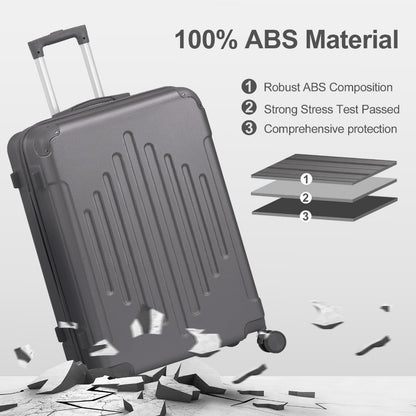 Luggage Set – 5 Piece, 28 Inch, Hardshell, TSA Lock | Bag Vero – detail view 30
