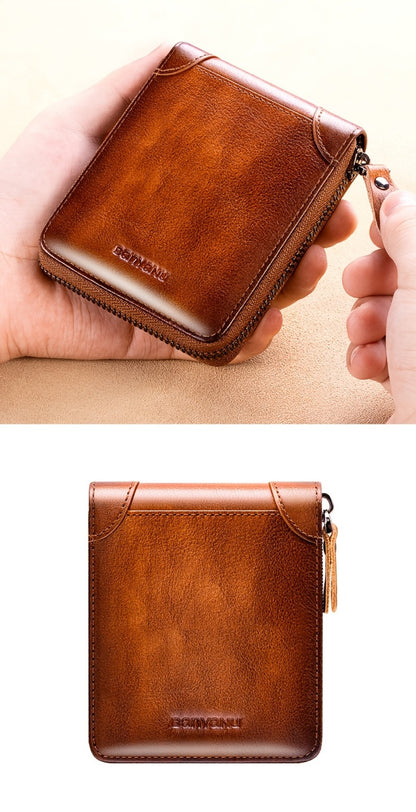 Men's Wallet – Genuine Leather, Large Capacity, RFID Blocking | Bag Vero – detail view 18