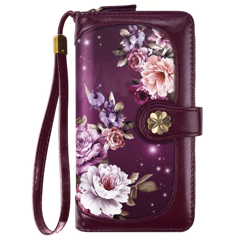 Women's Wallet – Large Capacity, Mandala Print Zipper Large Capacity | Bag Vero – detail view 8