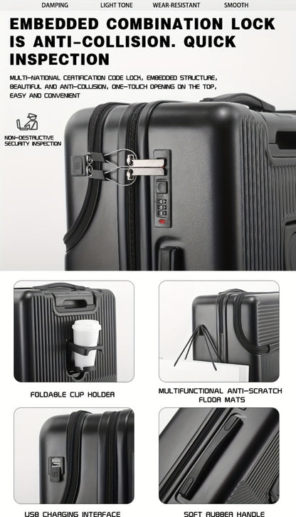 All-purpose Luggage Is A Must-have for Travel. 20-inch Luggage Is Available with USB
