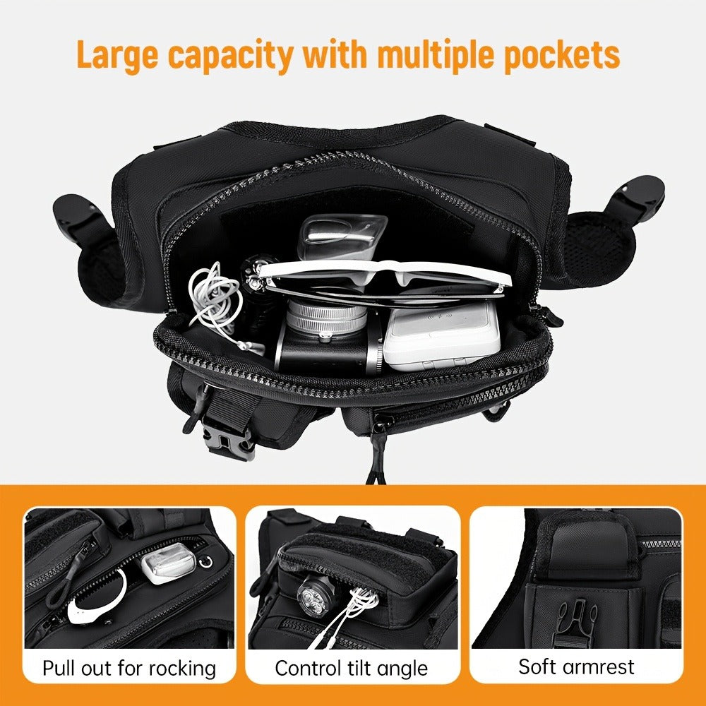 Sling Bag – for Travel & Work, Tactical Sports Chest Hollowed Out | Bag Vero – detail view 10