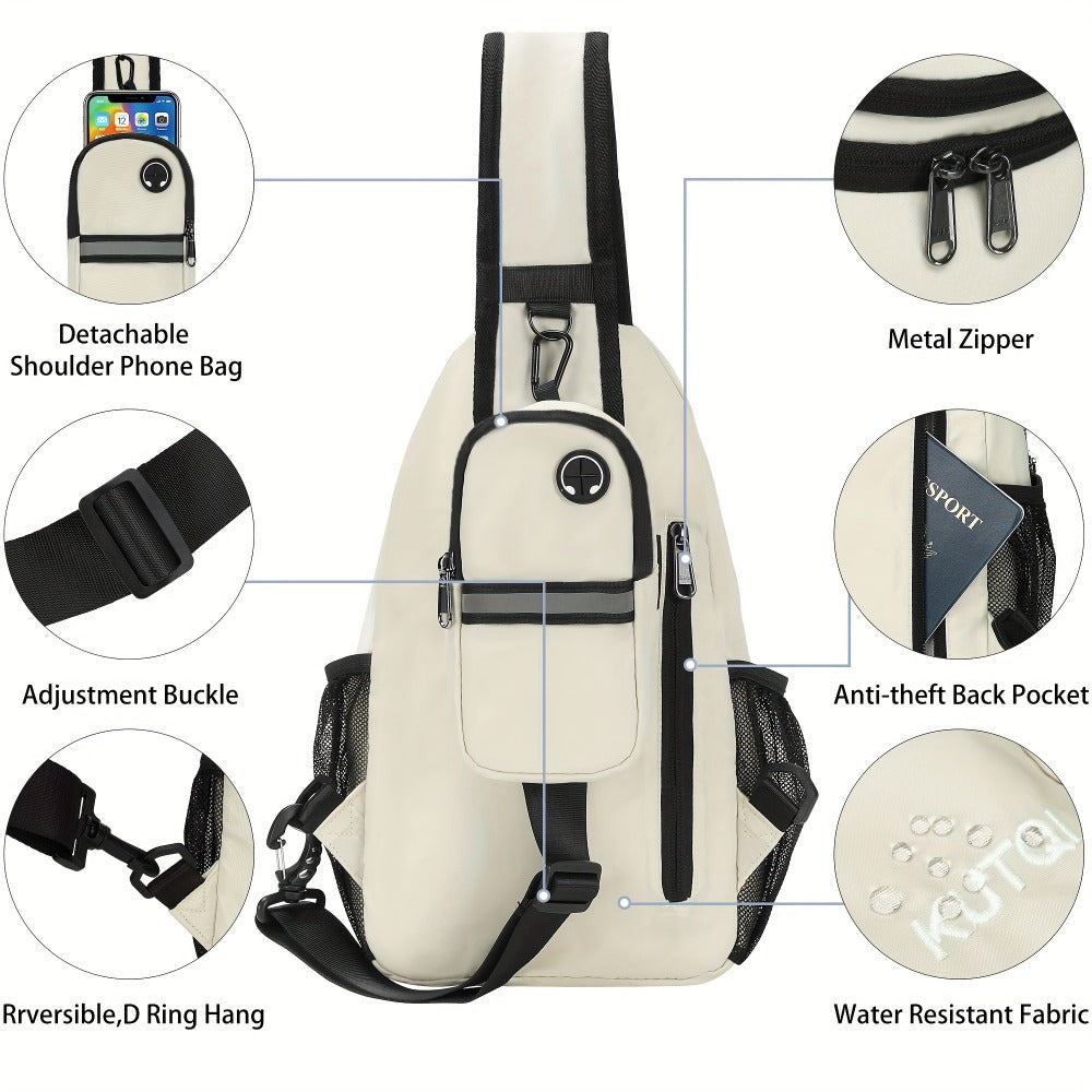 Sling Bag – Lightweight, for Travel | Bag Vero – detail view 25