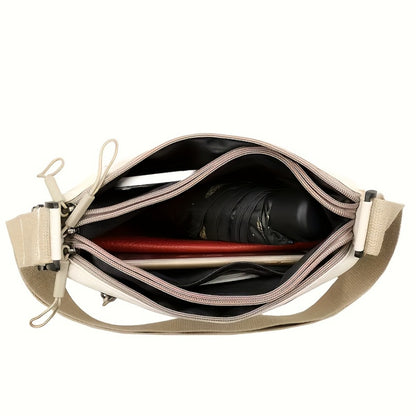 Crossbody Bag for Women – Canvas, Large Capacity, Adjustable Strap, for Everyday Use | Bag Vero – detail view 8