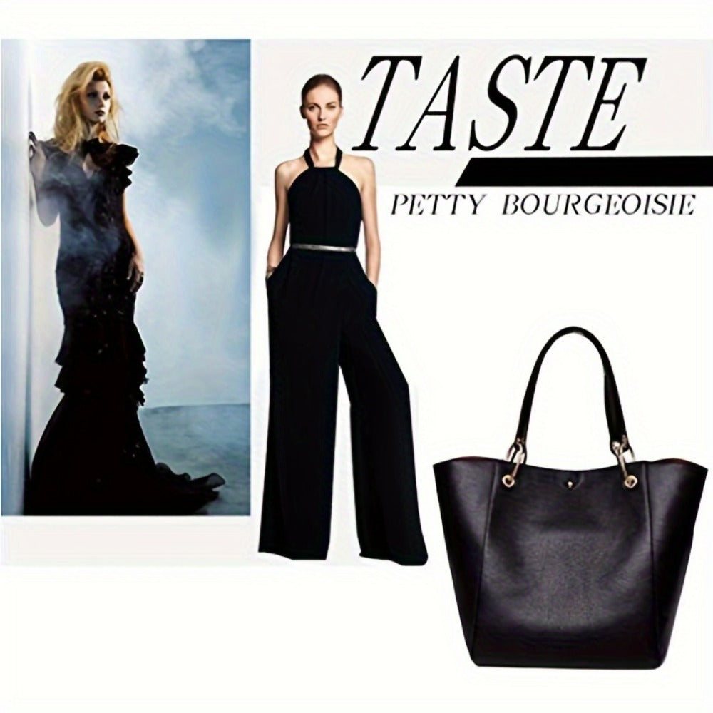 Tote Bag for Women – PU Leather, Large Capacity, for Travel & Work | Bag Vero – detail view 13