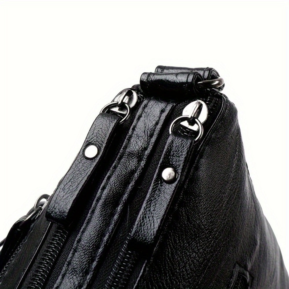 Crossbody Bag for Women – PU Leather, Lightweight, for Travel & Work | Bag Vero – detail view 5
