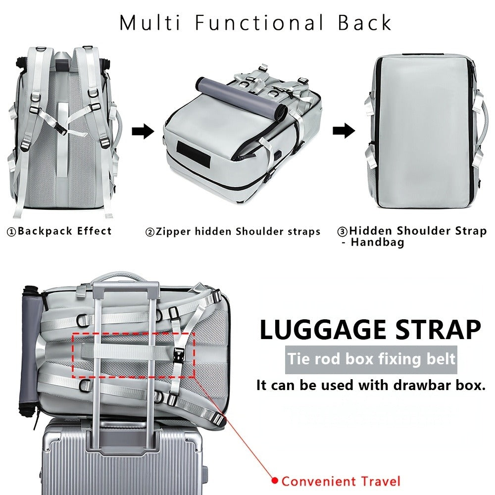 New Men'S Large-Capacity Outdoor Casual Backpack, A Multi-Functional Bag That Can Hold a 16-Inch Laptop, Lightweight, Durable And Versatile, Suitable for Camping, Mountain Climbing, Sports, Daily Commuting, Women'S Campus Backpack, Hiking Backpack