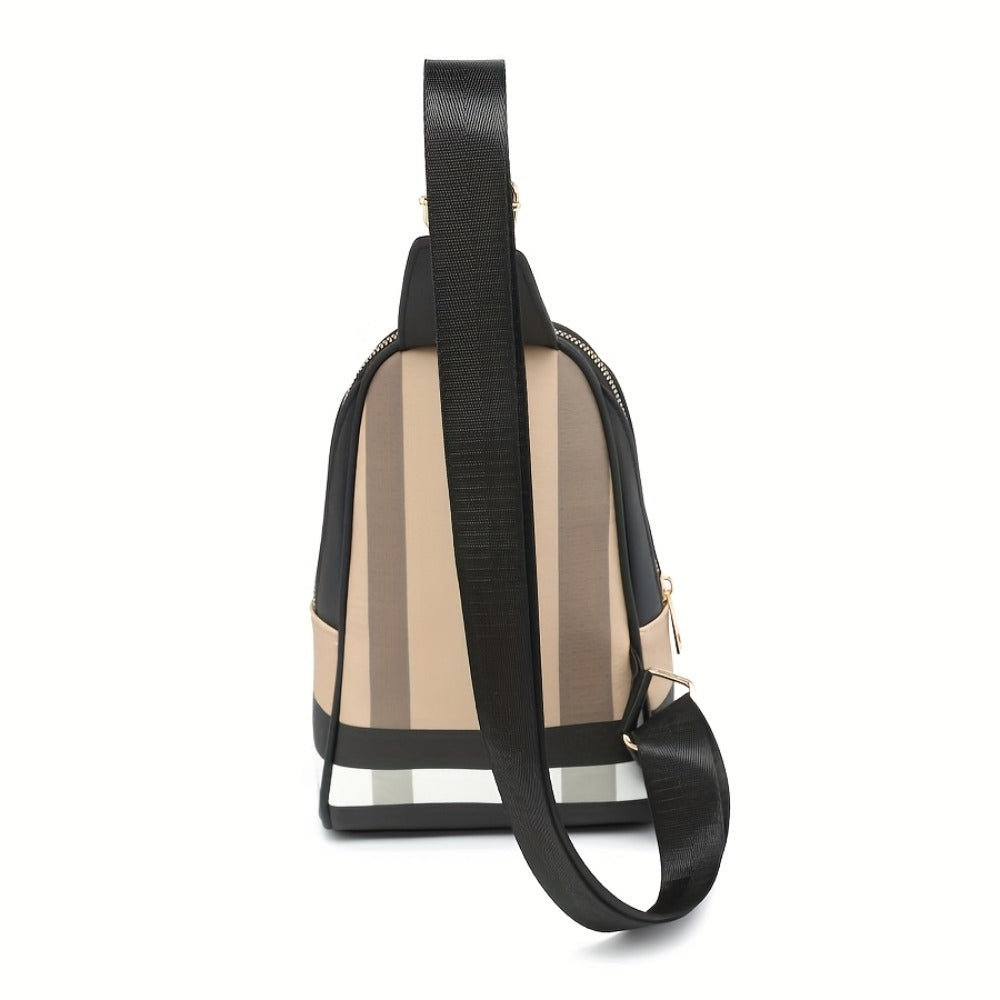 RAGSTO Women's Small Crossbody Bag, Fashionable Crossbody Waist Bag, Women's Chest Bag, Suitable for Running, Commuting, Hiking, Shopping, And Dog Walking