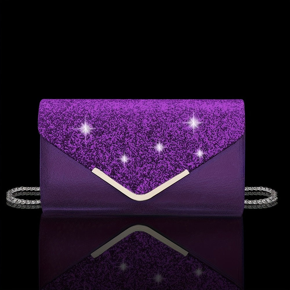 Women's Wallet – Glamorous Sequin Party Clutch Set | Bag Vero – detail view 8