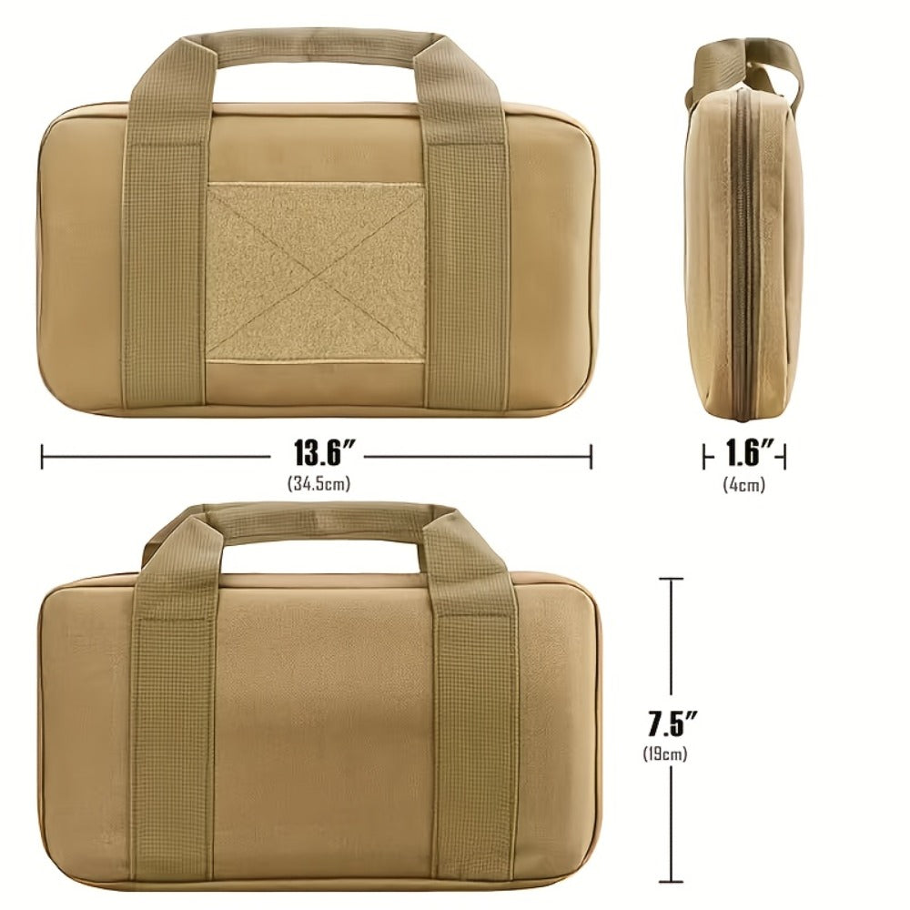 2pcs Lightweight Oxford Cloth EDC Tote Bag And Waist Slip Cover, Durable Outdoor Sports Tote Bag With Reinforced Handles And Closure, A Perfect Gift For Men.