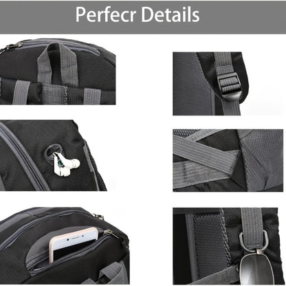 Experience The Convenience Of A Single Large Backpack for All Your Hiking Camping Mountaineering Work And Educational Requirements