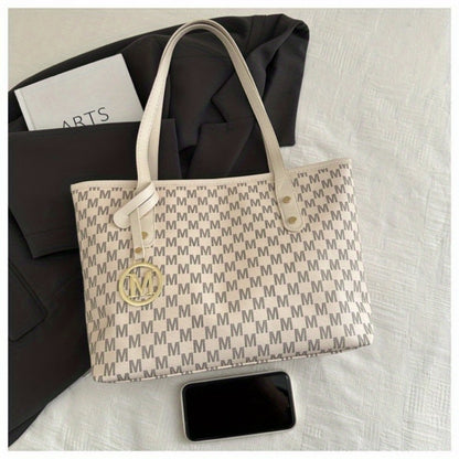 Tote Bag for Women – Large Capacity, Checkered Large Capacity Retro Plaid | Bag Vero – detail view 13