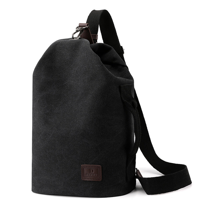 Canvas Shoulder Bag Handheld Fashion Men'S Shoulder Bag Motorcycle Bag Large Capacity Quality Men'S Bag Local Shipping 48 Hours Shipping