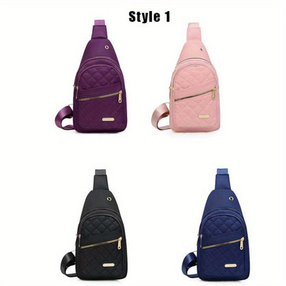 Women's Crossbody Bags PU Waist Bags Chest Bags Fashion Crossbody Backpacks Outdoor Hiking