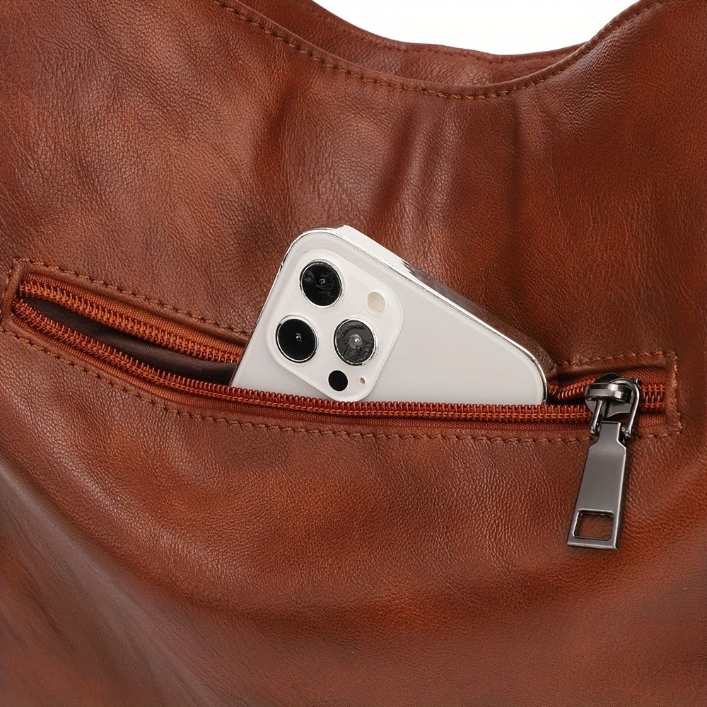Crossbody Bag for Women – PU Leather, Adjustable Strap, for Travel & Work | Bag Vero – detail view 19