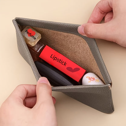 3pcs Wallet Set, Self-closing Long Wallet Passport Driver's License ID Cover Earphone Data Cable Storage Cash Storage Bag Cosmetic Bag, Simple Style Long Wallet with Self-Closing Feature, Men's Wallet, Women's Wallet., Mini Wallet for Men