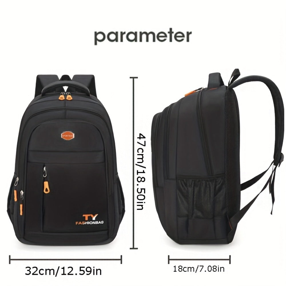A New Stylish Business Laptop Backpack with Multiple Compartments, Large Capacity And Multiple Functions, Equipped with Adjustable Thick Shoulder Straps, Suitable for School, Work, Travel And Daily Commuting, Unisex, Holiday Gift
