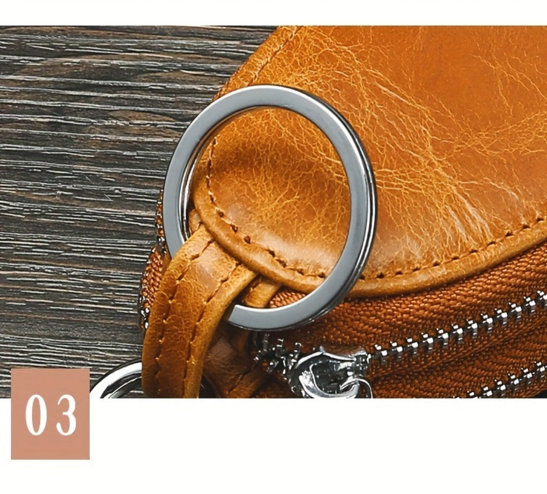 Men's Wallet – for Everyday Use, Car Key Fob Holder Leather | Bag Vero – detail view 21