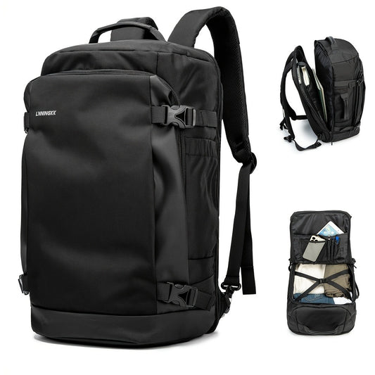 10.57gal Flight-Approved Travel Backpack with Laptop Compartment - Durable Nylon, Adjustable Straps, Machine Washable - Perfect for Business Trips And Carry-On