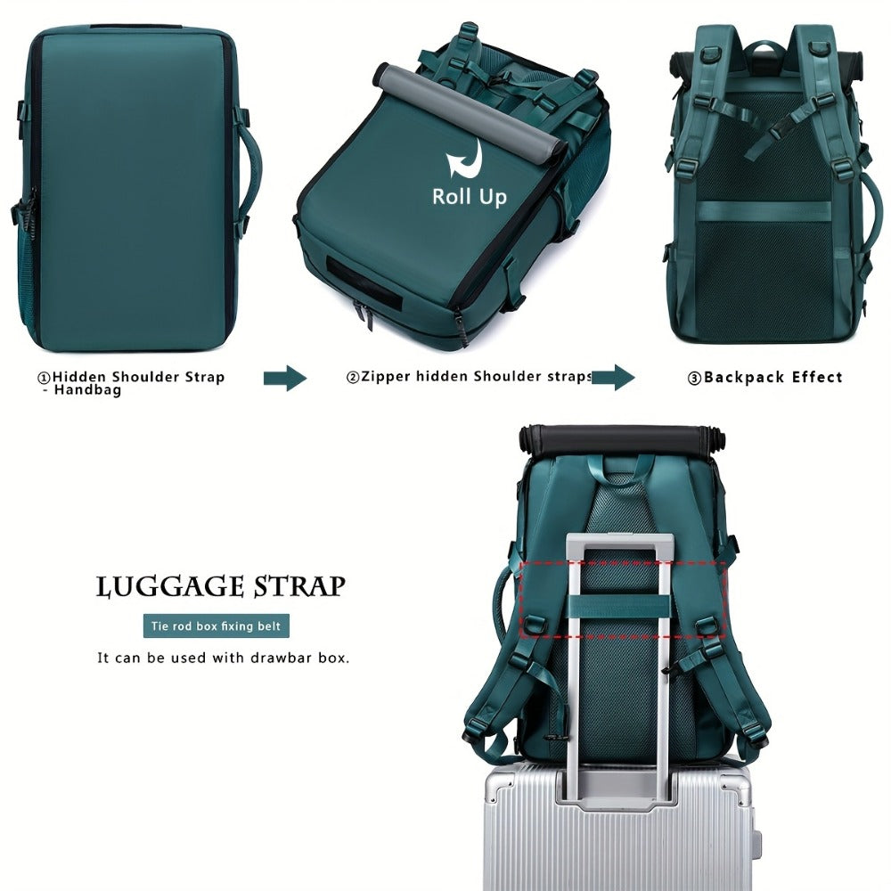 Laptop Backpack – Convertible, for Travel | Bag Vero – detail view 20
