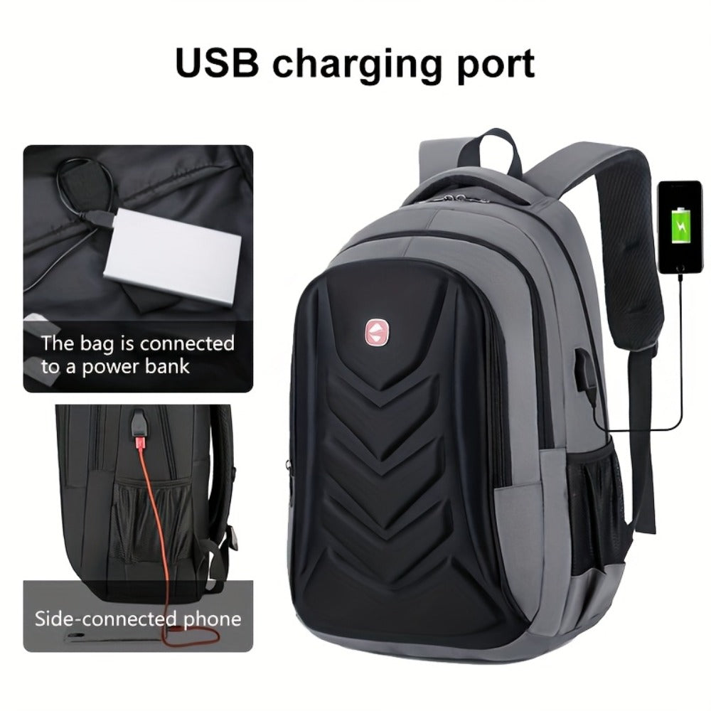 High Quality Outdoor Hiking Laptop Backpack - Fits 15.6 Laptops, Secure Compartment, Spacious Durable for Commuting & Business Trips