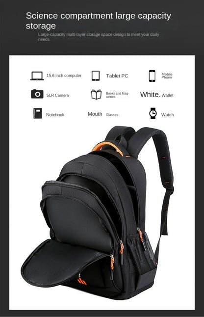 Laptop Backpack – 4 Colors, Large Capacity, Adjustable Strap, for Travel & Work | Bag Vero – detail view 23