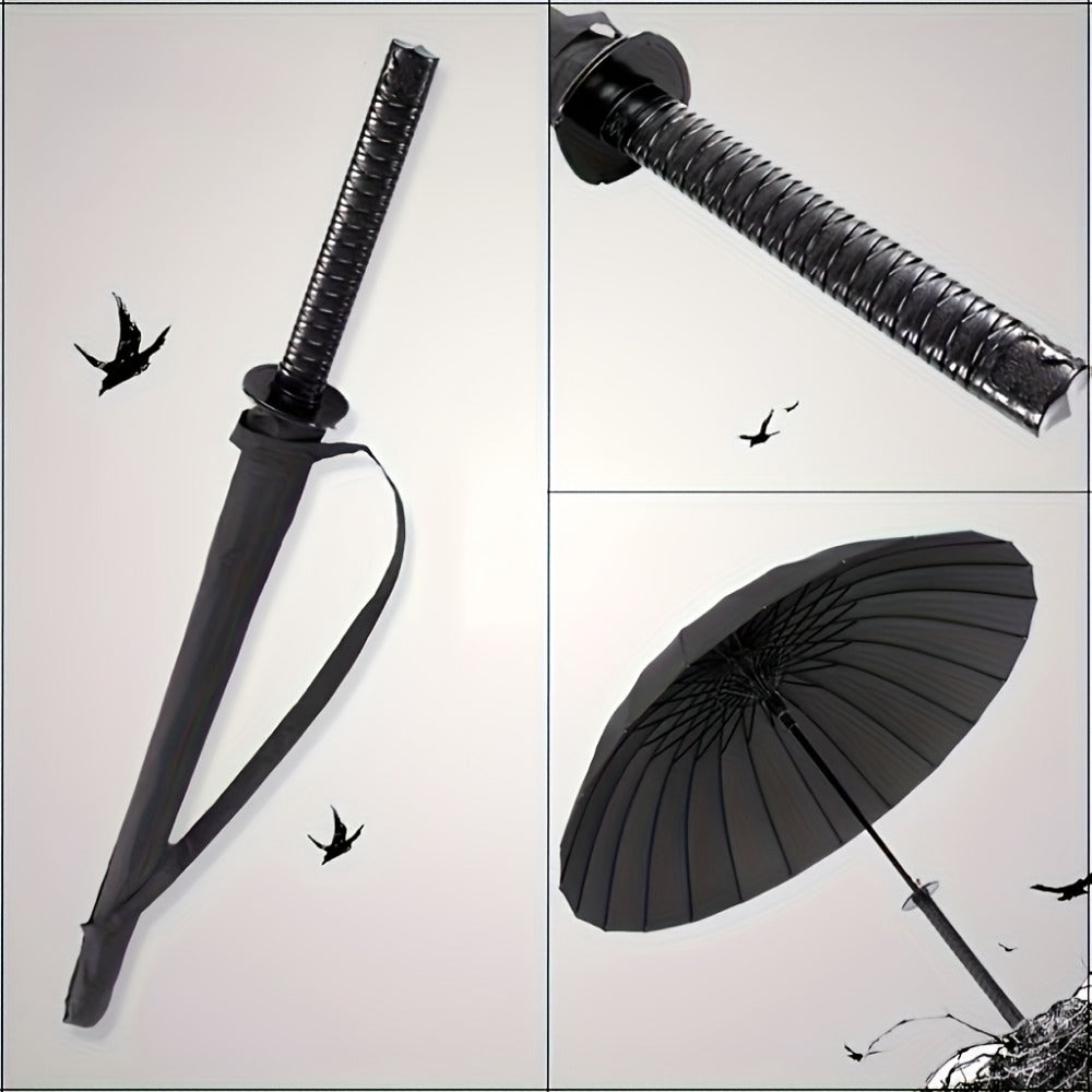 Travel Umbrella – Windproof, Samurai Sword Umbrella Auto Open | Bag Vero – alternate view