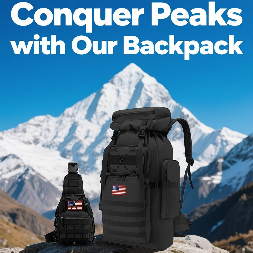 Travel Backpack – 80L, Large Capacity, Multi-Pocket | Bag Vero – detail view 23