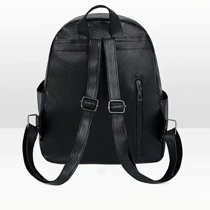 Women Large Capacity Backpack- Heavy Duty Polyester School Bag with Lock Closure, Adjustable Thickened Shoulder Straps and Front Pocket for Work, Travel Daypack