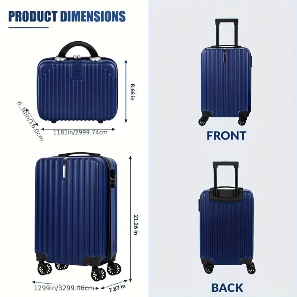 Luggage Set – 2-Piece, 20 Inch, Hardshell, for Travel & Work | Bag Vero – detail view 17