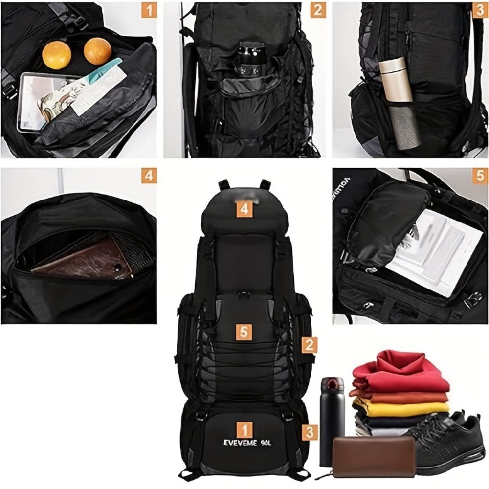 Backpack for Women – 90L, Large Capacity, for Travel | Bag Vero – detail view 12