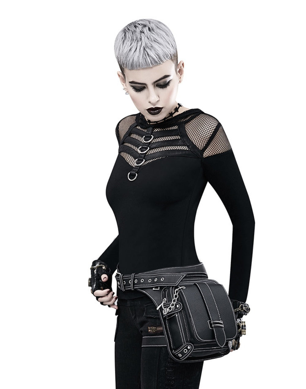 Waist Bag – Steampunk Vintage Waist Outdoor Phone | Bag Vero – detail view 17