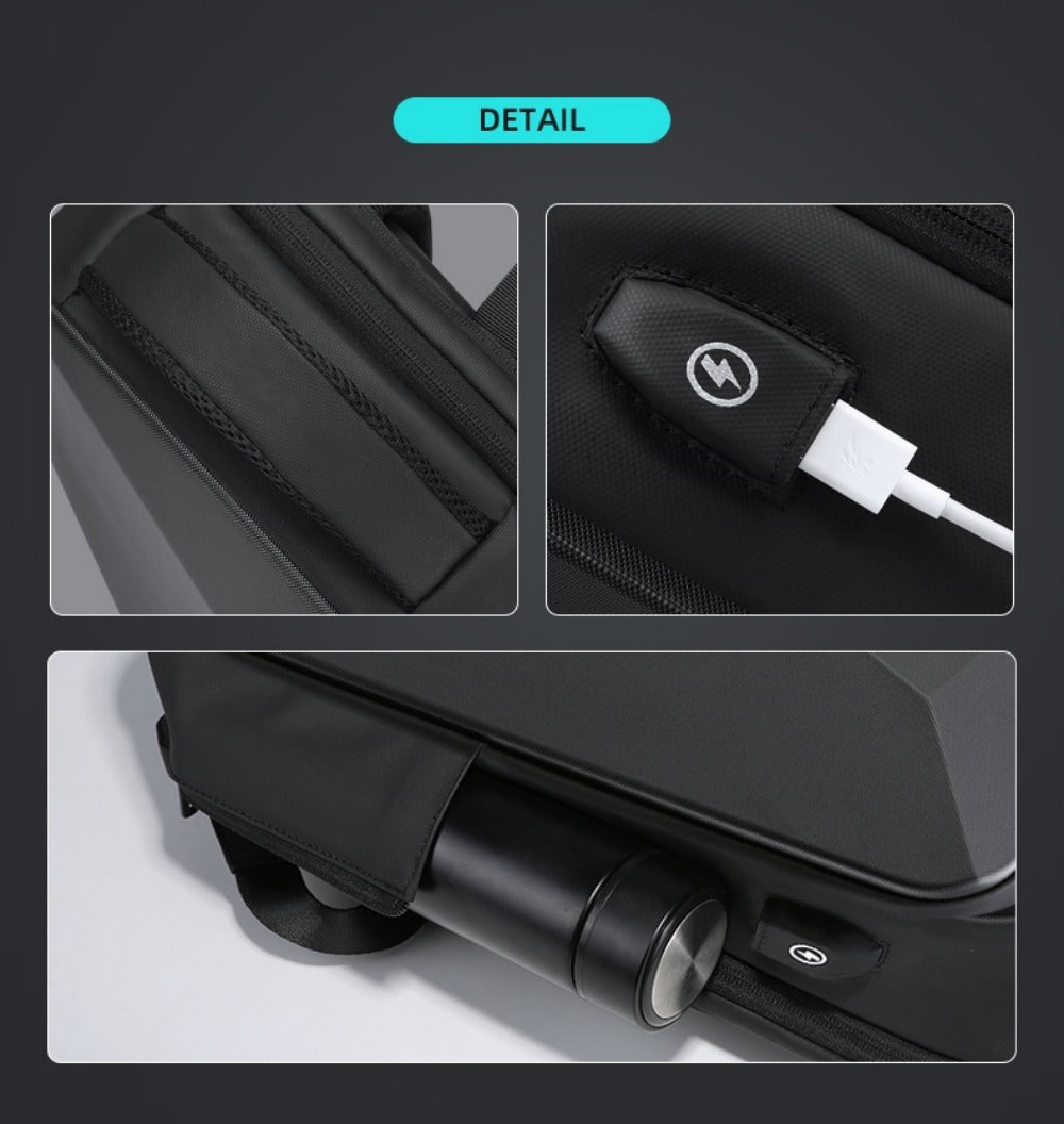 Laptop Backpack – Expandable, Anti-Theft, Large Capacity, for Travel & School | Bag Vero – detail view 24