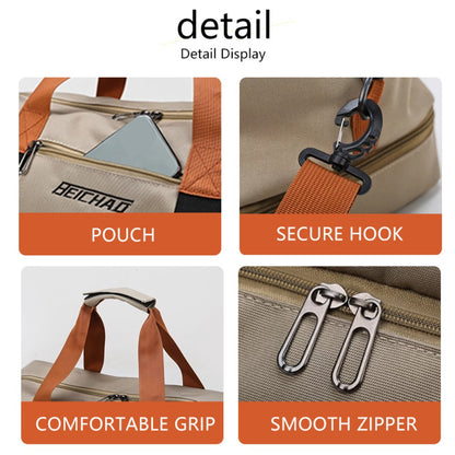 Spacious Tote Bag Designed for Travel And Fitness, Perfect for Both Short And for long Journeys. Versatile As a Casual Shoulder Or Crossbody Bag, It Makes an Excellent Gift for Friends