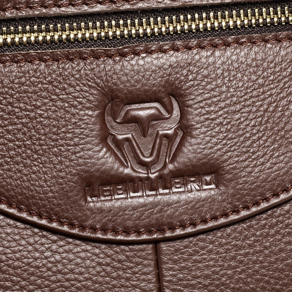 Laptop Bag – for Travel & Work, Genuine Cowhide Leather Executive Briefcase | Bag Vero – detail view 5