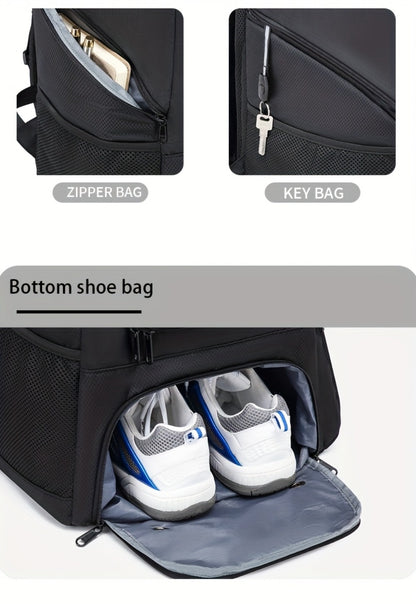 Multifunctional Basketball Bag Training Pack Youth Basketball Backpack Large Capacity Convenient Shoulder Bag Insulated Dual-Shoulder Bag Casual Bag Football Bag with Independent Shoe Compartment