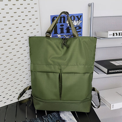 Backpack for Women – Canvas, Polyester, Large Capacity, for Travel & Work | Bag Vero – detail view 5