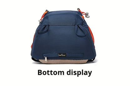 Men Women Hiking Backpack, Outdoor Camping Rucksack, 5.28gal Daypack with Rain Cover, Lightweight Travel Bag Durable for Weekend Getaway, Casual Daypack for Cycling Camping Running