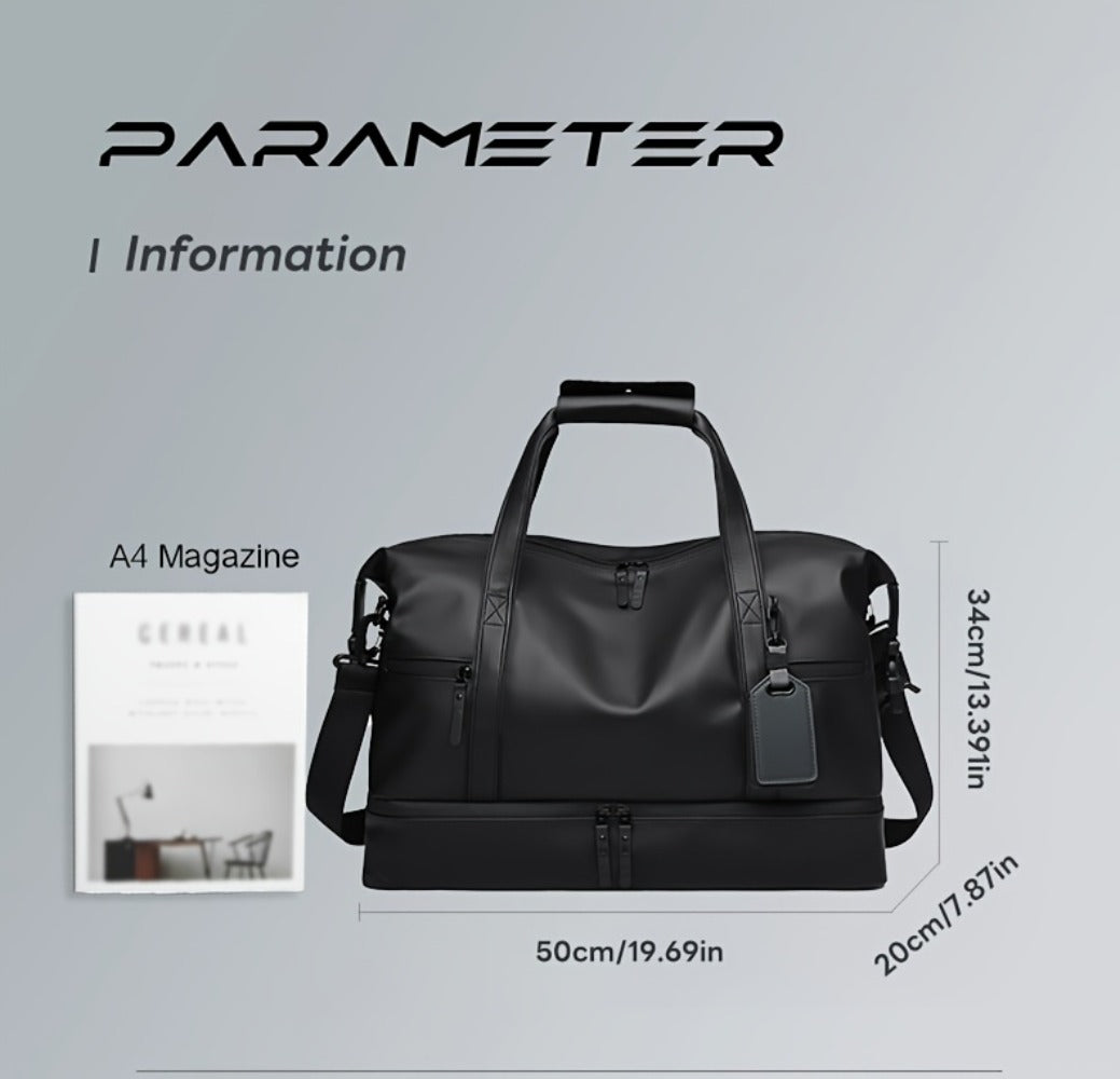 New Handbags, Dual-purpose for Men And Women, Suitable for Both  And Wet Items. They Can Be Used As Large-capacity Gym Bags for Men, Short-distance Travel Bags, Travel Pouches, And Single-shoulder Crossbody Bags.