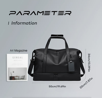 New Handbags, Dual-purpose for Men And Women, Suitable for Both  And Wet Items. They Can Be Used As Large-capacity Gym Bags for Men, Short-distance Travel Bags, Travel Pouches, And Single-shoulder Crossbody Bags.