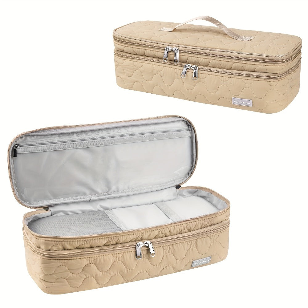 Lychii Double-Layer Travel Carrying Case Bag, Shark Flexstyle Carrying Case for Revlon One-Step Hair Dryer/Volumizer/Styler