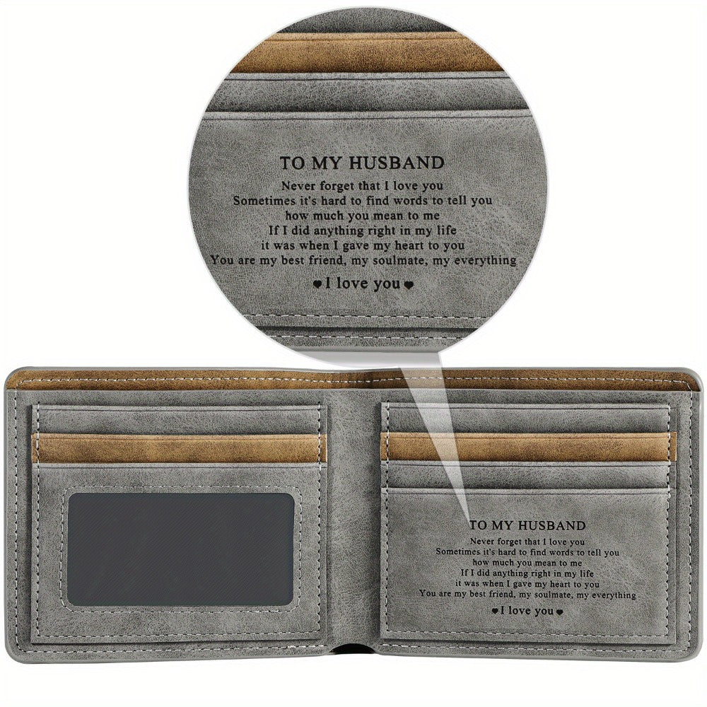 Timeless And Elegant Men'S Wallet with Outstanding Storage - an Excellent Present for a Spouse, Dad, Or Son
