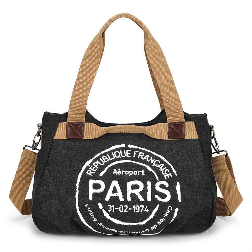 Women's Tote Bag with Zipper - Commuter, Office Crossbody Bag, High Quality Laptop Tote, Work Handbag