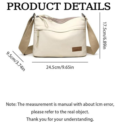 Crossbody Bag for Women – 5-Pocket, Large Capacity, Adjustable Strap, for Work | Bag Vero – detail view 5