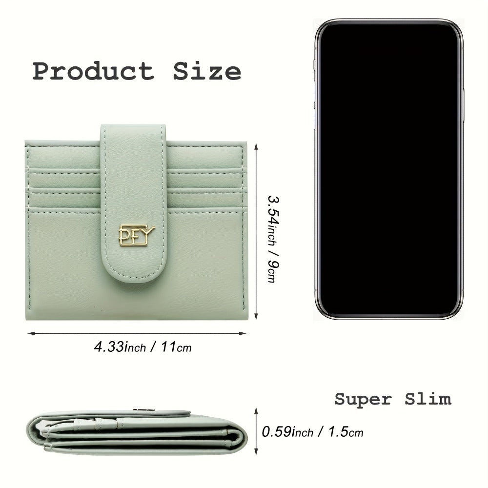 Women'S Spacious Rfid-Blocking Wallet Featuring a Retro Design, Zippered Pocket, Multi-Card Organizer, And Cash Compartment. an Ideal Gift for Teacher'S Day And Birthdays, This Essential Card Holder Boasts Sparkling Details And a Secure Zip Closure