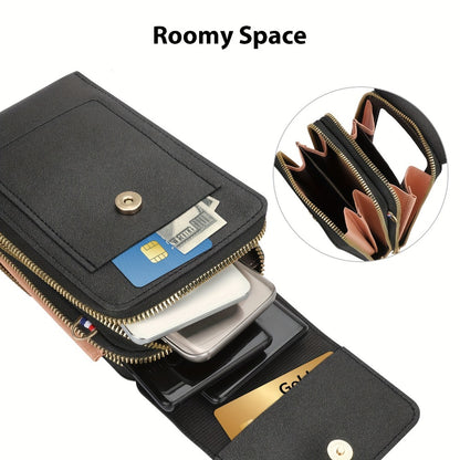 Women's Wallet – PU Leather, Mini, Adjustable Strap | Bag Vero – detail view 5