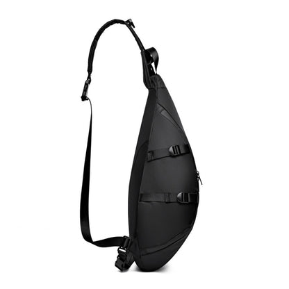 Street Minimalist Shoulder Bag, Large Capacity Fashionable Travel Bag, Men's Commuting Bag, Quality Bag, Motorcycle Bag