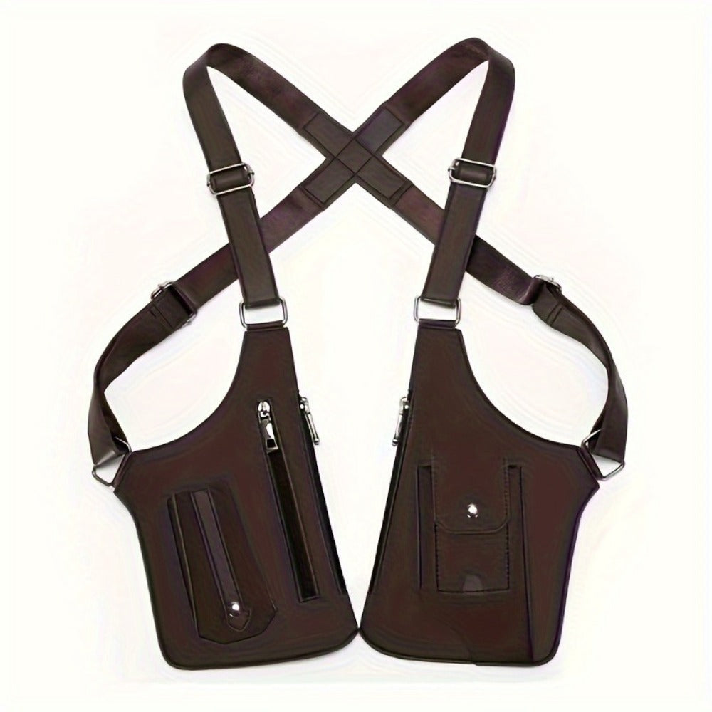 Sling Bag – Lightweight, Retro Underarm Multi Functional Vest | Bag Vero – detail view 8