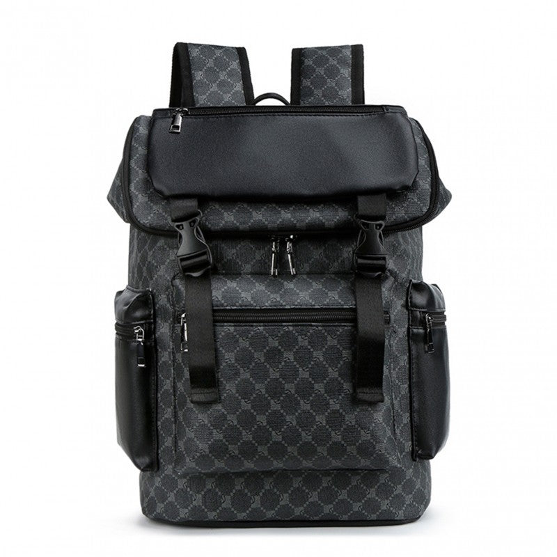 Large Capacity Laptop Computer Backpack for Men & Women, Multi-Compartment Travel Backpack for Work, Commuting, School, Black