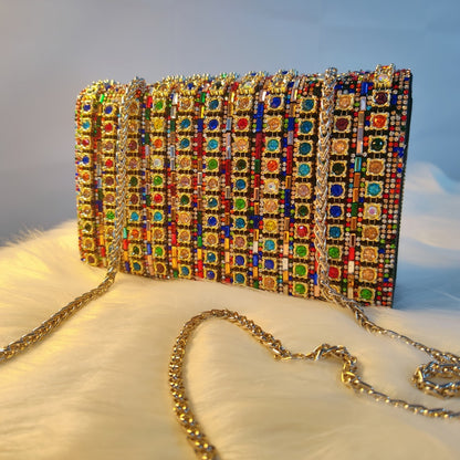 Women's Wallet – Full Diamond Rhinestone Evening Glitter | Bag Vero – detail view 11