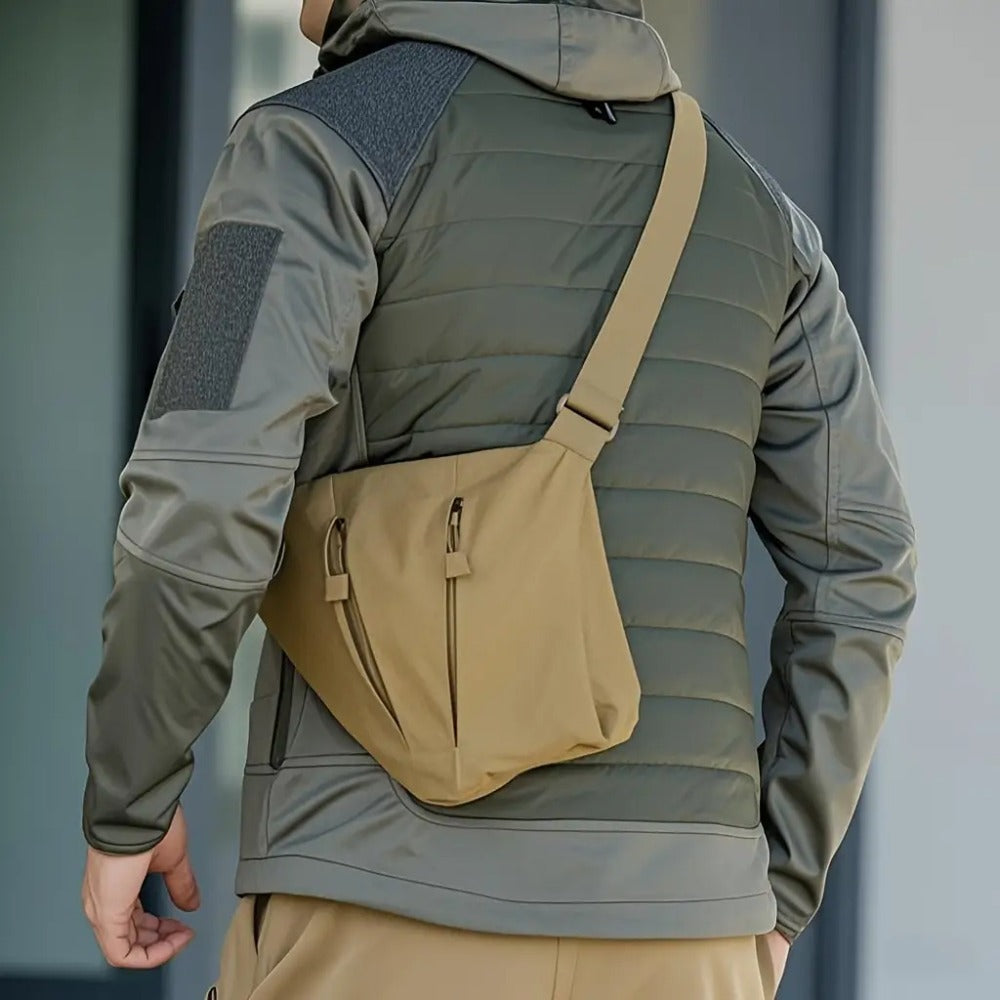 Shoulder Sling Pistol Pouch Chest Bag Holster Crossbody Bag, Suitable for Men And Women Concealed Carry Bag, Anti-Theft Crossbody Bag, Daily Outing, Travel, Camping